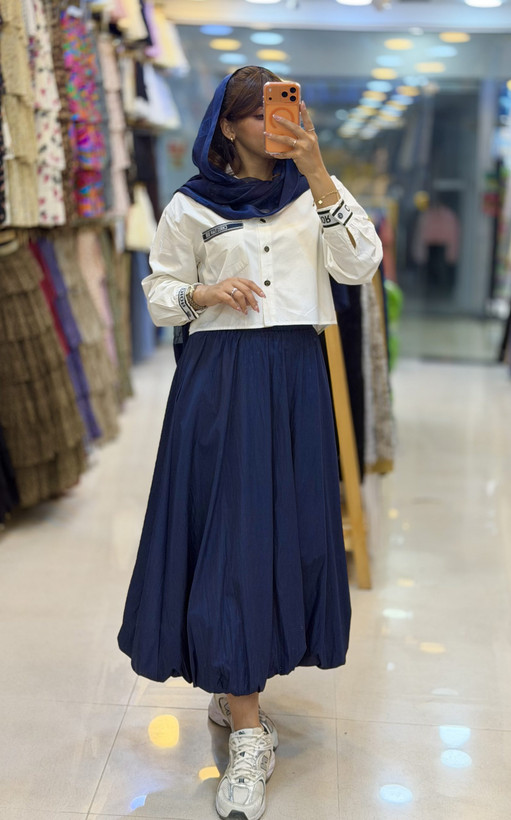 دامن زنانه خارجی بالونی
