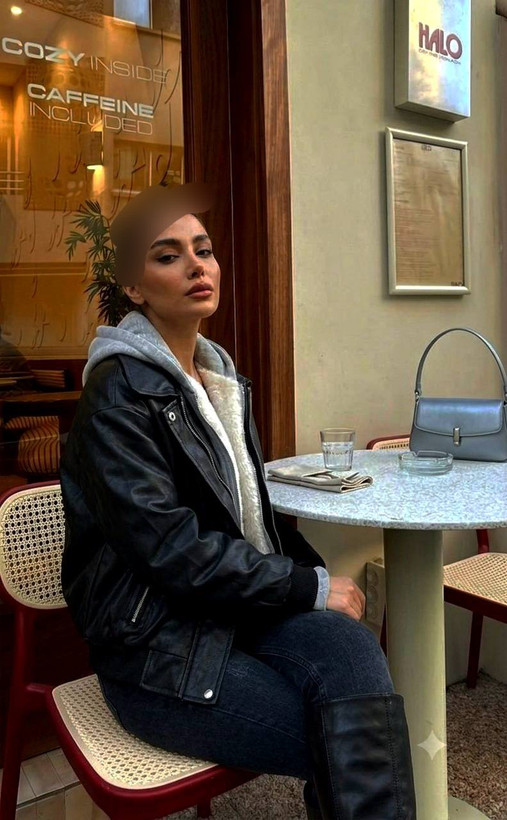 کاپشن زنانه خارجی چرم مستر