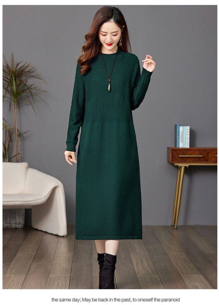 پیراهن بافت زنانه خارجی بلند
